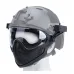 Full Face veido apsauga (Juoda)