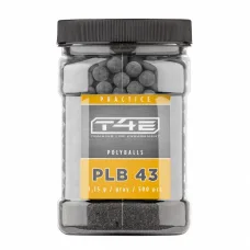 Plastikiniai šratai Practise PLB .43 kal. T4E 500 vnt.