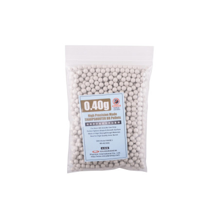 Airsoft šratai 1000vnt 0.40 g (Guarder)