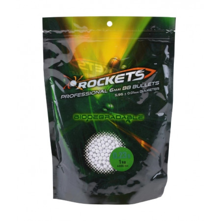 Airsoft šratai 4350 vnt 0.23 g BIO (Rockets)