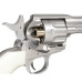 Colt Peacemaker .45 SAA 4" Silver  (King Arms)
