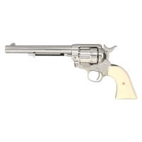 Colt Peacemaker .45 SAA 6" Silver (King Arms) Colt Peacemaker .45 SAA 6" Silver (King Arms)