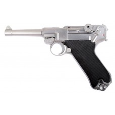 Luger P08 Silver 4" (WE)