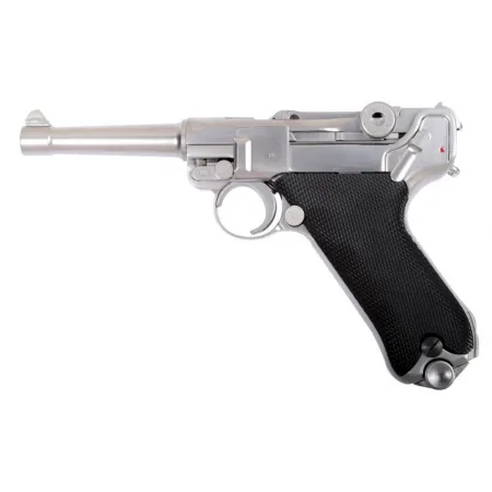 Luger P08 Silver 4" (WE)