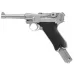 Luger P08 Silver 4" (WE)